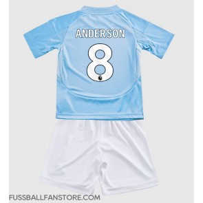 Nottingham Forest Elliot Anderson #8 Replik 3rd trikot Kinder 2024-25 Kurzarm (+ Kurze Hosen)